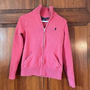 Ralph Lauren Zip Up Sweater